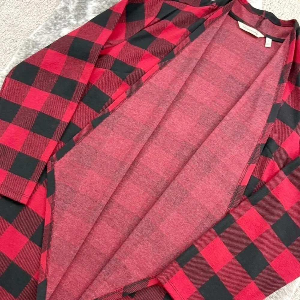 Soft Surroundings Mad About Plaid Topper